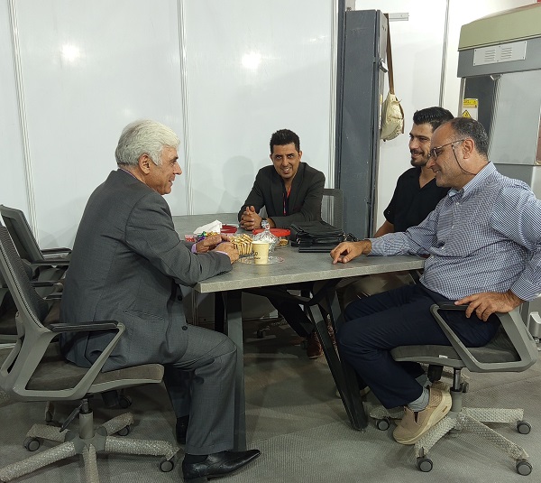 بازدید از غرفه رباط ماشین خلیلی در نمایشگاه شیرینی و شکلات ۱۴۰۵
